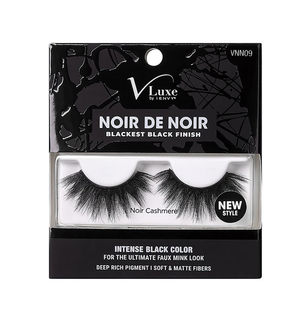 V LUXE BLACKEST BLACK FINISH EYELASHES - Image 10