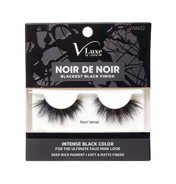 V LUXE BLACKEST BLACK FINISH EYELASHES - Image 3