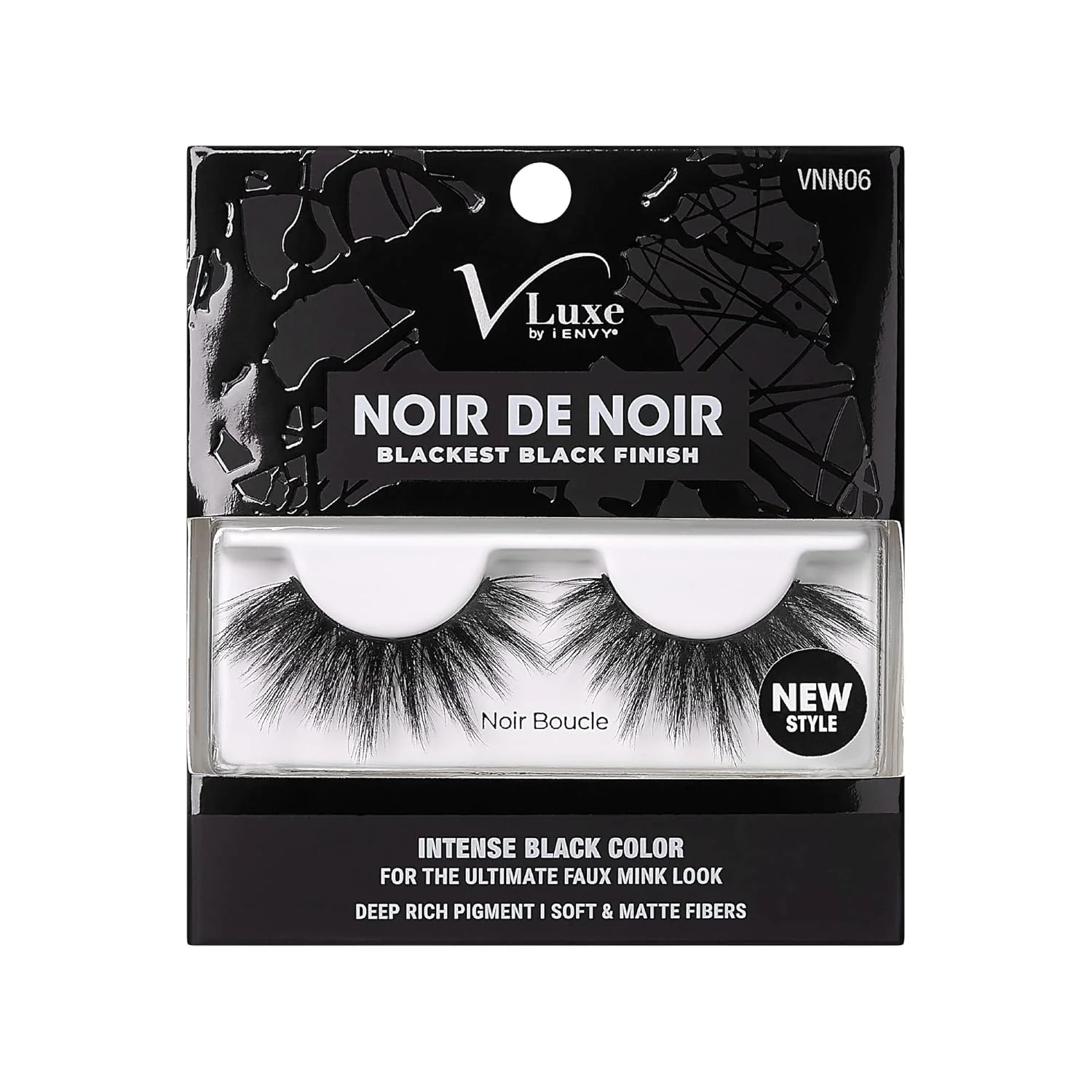 V LUXE BLACKEST BLACK FINISH EYELASHES - Image 7