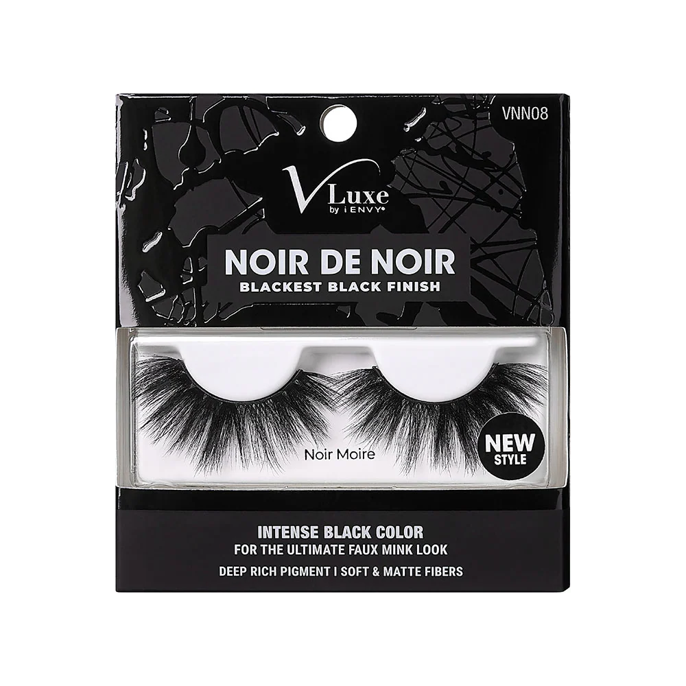 V LUXE BLACKEST BLACK FINISH EYELASHES - Image 9