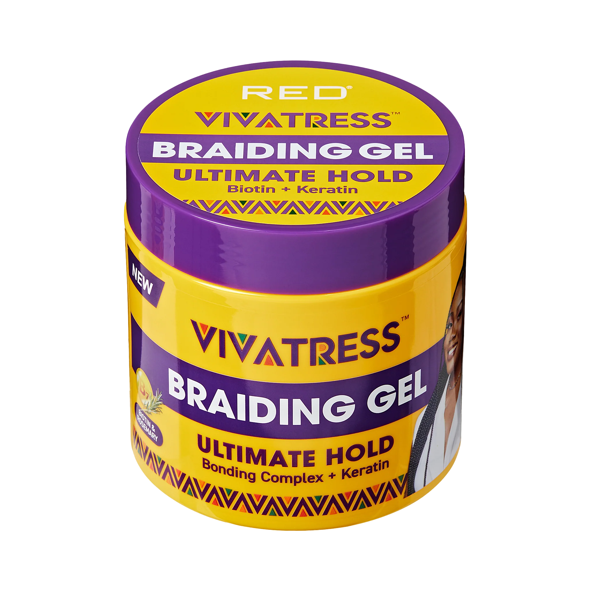 VIVATRESS BRAIDING GEL ULTIMATE HOLD 16 OZ VTS02 - Image 6