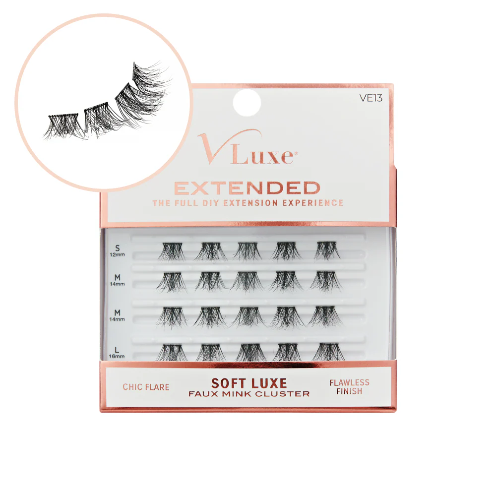 VLuxe By IEnvy Soft Luxe Faux Mink Lash Clusters Seamless DIY Extensions - Image 6