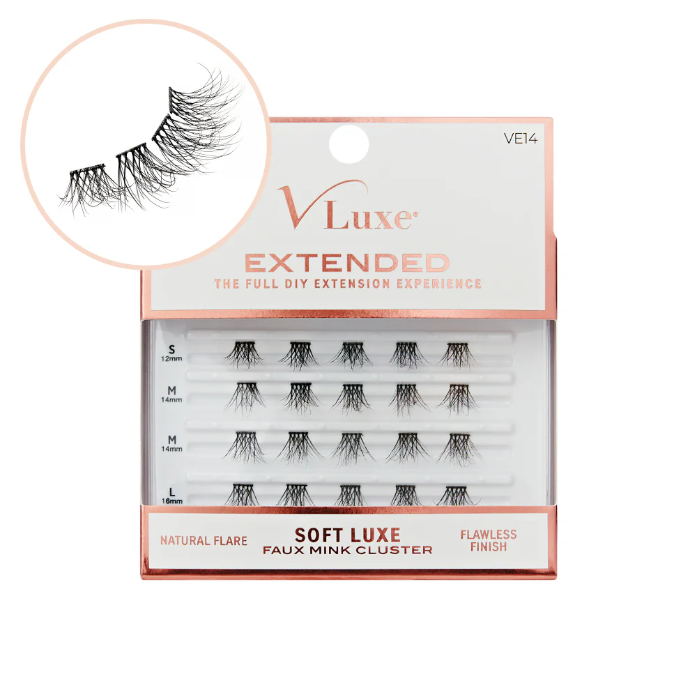 VLuxe By IEnvy Soft Luxe Faux Mink Lash Clusters Seamless DIY Extensions - Image 7