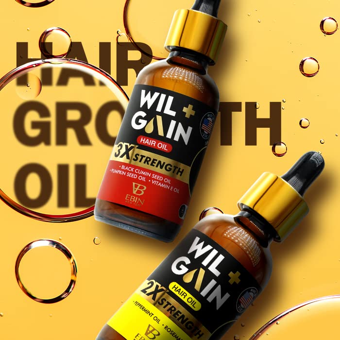 Wil Gain Hair Oil 2X Strength Cumin + Pumpkin 2oz - Image 15