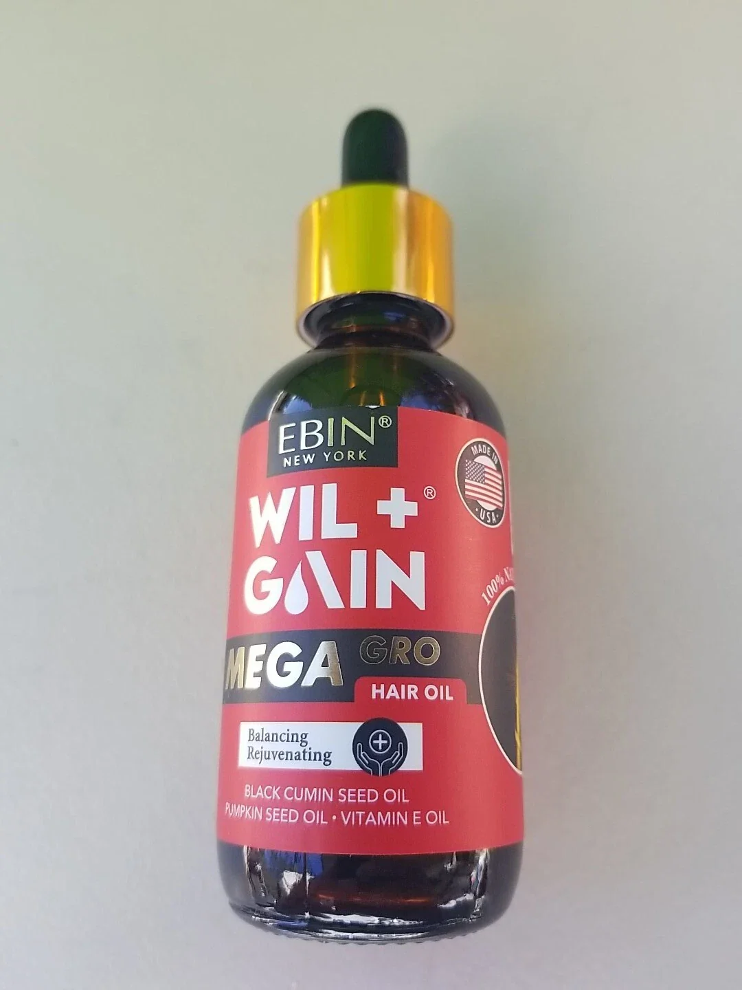 Wil Gain Hair Oil 2X Strength Cumin + Pumpkin 2oz - Image 3