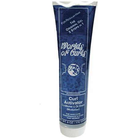 Worlds of Curls Curl Activator Conditioner Oil Sheen 6 oz - Image 2